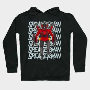 skibidi toilet speakerman G man toilet Hoodie